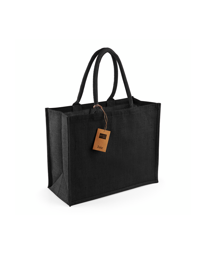 SHOPPER JUTA CM 42 X 33 X 19 COLORE NERO