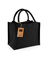SHOPPER JUTA CM 26 X 22 X 14 COLORE NERO