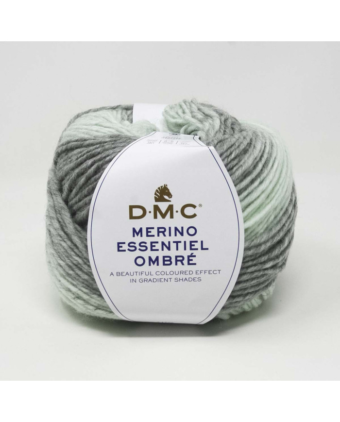 FILATO DMC MERINO OMBRÉ COL 1006 VERDE ACQUA E GR.
