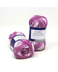 FILATO CF COLORED (GOM 50 GR) COL 1 ROSA SFUMATO