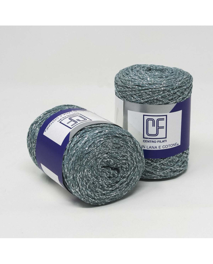 FILATO CF SMILE (GOM 50 GR) COL 34 VERDE ARGENTO