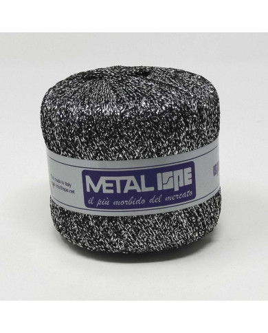 FILATO TOREADOR 9 CAPI LAME (25 G.) ARG.NERO