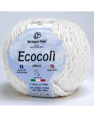 FILATO ECOCOLI BERTAGNA (50 G) 8 BIANCO