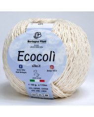 FILATO ECOCOLI BERTAGNA (50 G) 911 PANNA