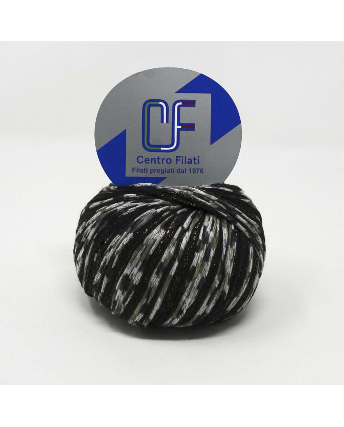 FILATO BEACH 2024 (50 GR) 47 MIX SCURO LAMÈ BRONZO