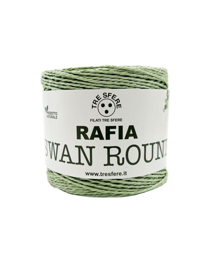 RAFIA ROUND CF.150 GR - 250 M. (VERDE VINTAGE)