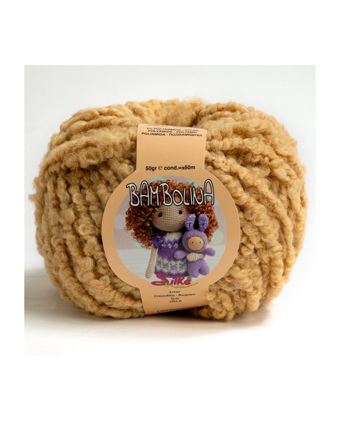 FILATO BAMBOLINA SILKE (50 G.) 852 MIELE