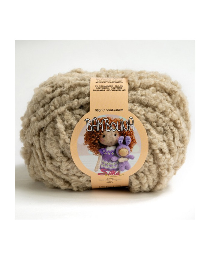 FILATO BAMBOLINA SILKE (50 G.) 862 BEIGE