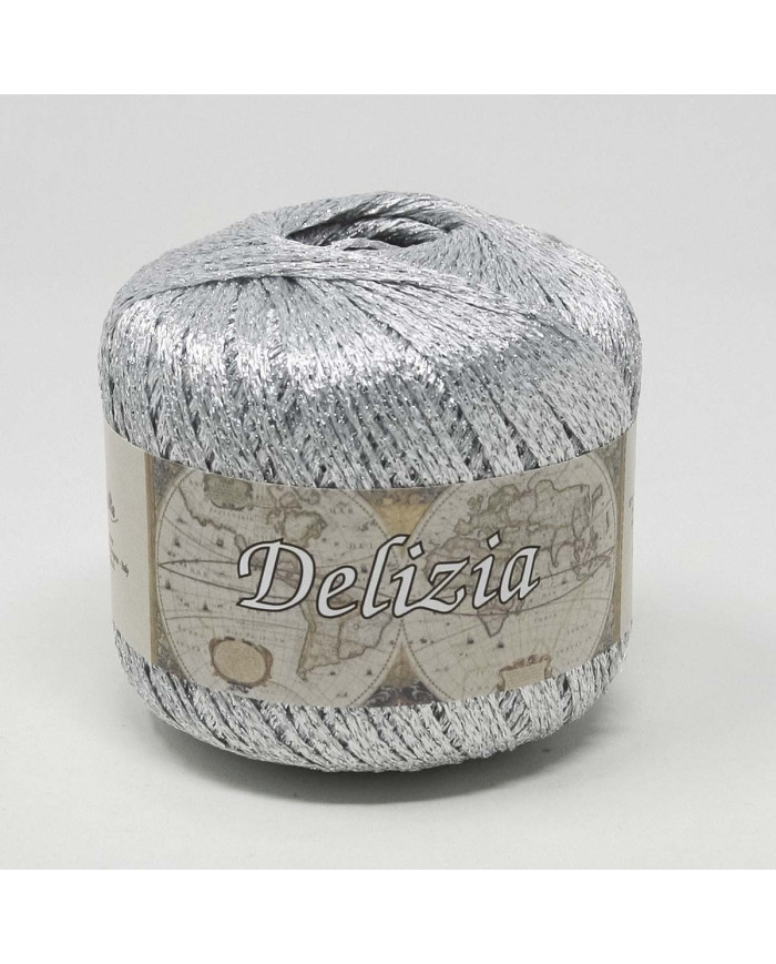 FILATO LUREX DELIZIA SILKE (50 G) COL 50 ARGENTO C