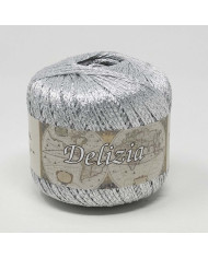 FILATO LUREX DELIZIA SILKE (50 G) COL 50 ARGENTO C
