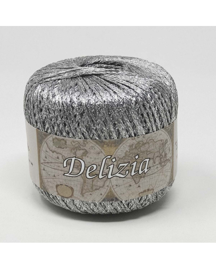 FILATO LUREX DELIZIA SILKE (50 G) COL 51 ARGENTO S