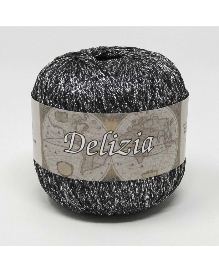 FILATO LUREX DELIZIA SILKE (50 G) COL 52 NERO