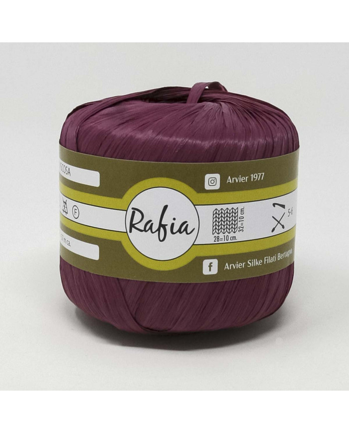 RAFIA VISCOSA GPTEX (25GR) COL 23 BORDEAUX