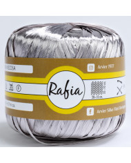 RAFIA VISCOSA GPTEX (25GR) COL 1616 ARGENTO