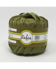 RAFIA VISCOSA GPTEX (25GR) COL 3560 VERDE MILITARE