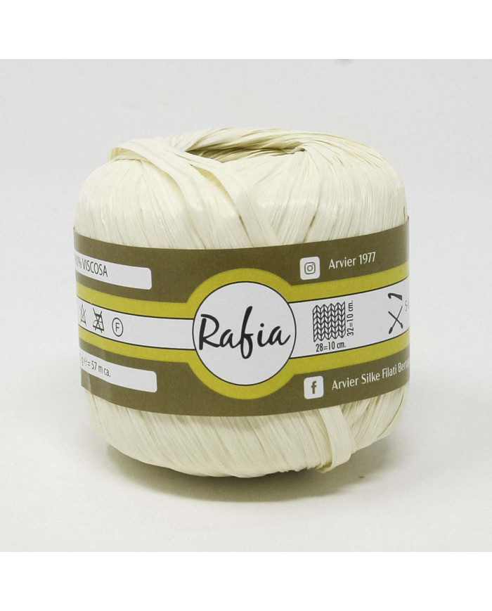 RAFIA VISCOSA GPTEX (25GR) COL 7 PANNA
