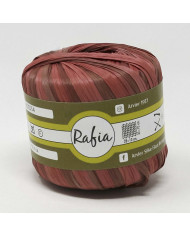 RAFIA VISCOSA GPTEX (25GR) COL 3106 ROSSO BORD.SF.