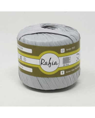 RAFIA VISCOSA GPTEX (25GR) COL 65 GRIGIO