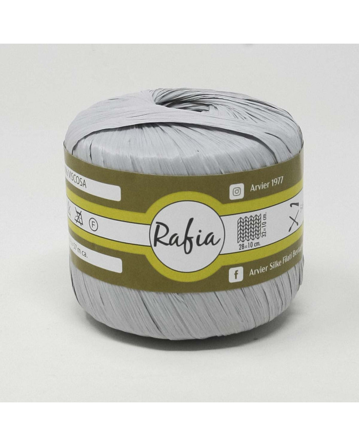 RAFIA VISCOSA GPTEX (25GR) COL 65 GRIGIO