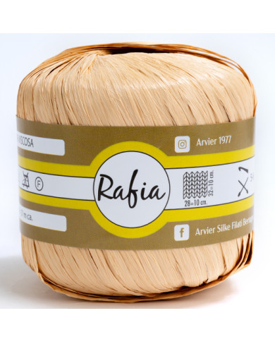 RAFIA VISCOSA GPTEX (25GR) COL 20 NATURALE