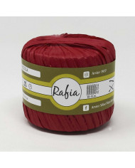 RAFIA VISCOSA GPTEX (25GR) COL 3650 ROSSO FRAGOLA