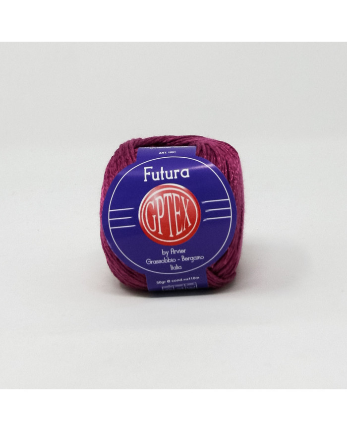 FILATO FUTURA GPTEX (1 GOM X 50 G.) 50 BORDEAUX