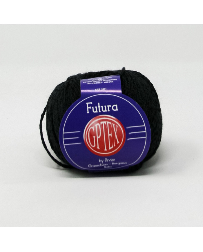 FILATO FUTURA GPTEX (1 GOM X 50 G.) 28 NERO