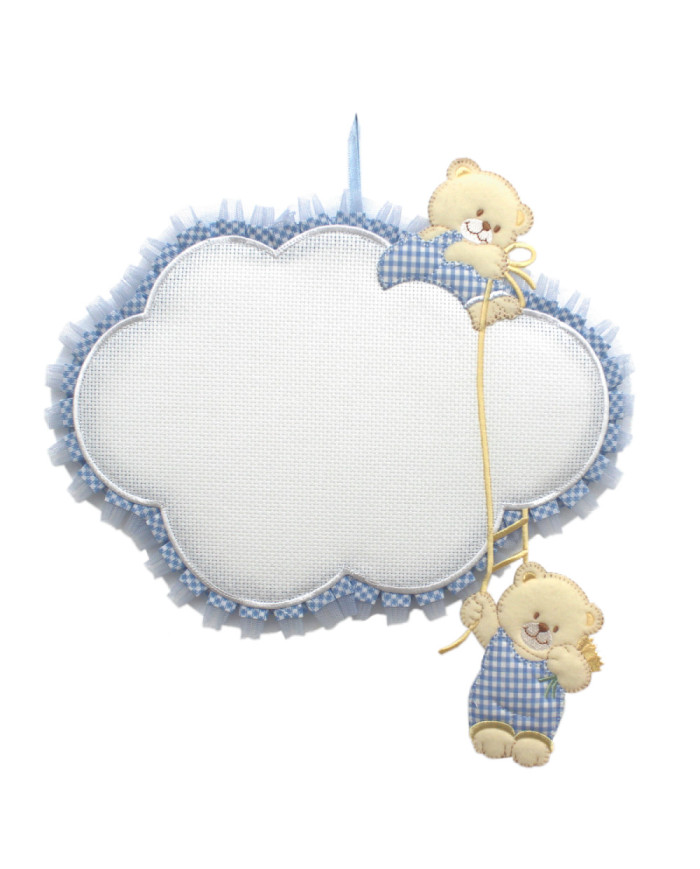 FIOCCO NASCITA BM NUVOLA 07 AZZURRO