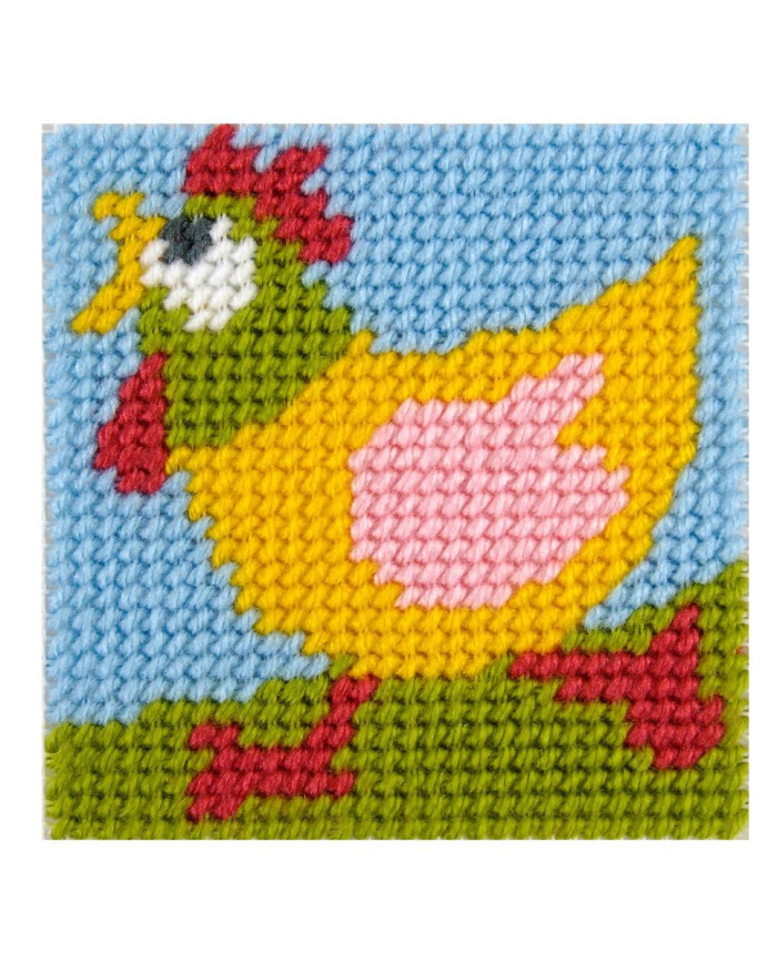 CANEVAS DMC CM 13 X 18 POLLO