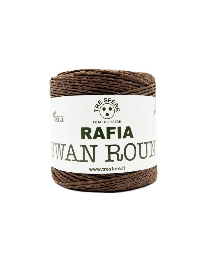 RAFIA ROUND CF.150 GR - 250 M. (MARRONE)