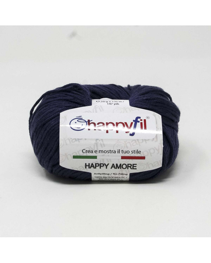 FILATO HAPPYFIL HAPPY AMORE (50 G.) 109 BLU