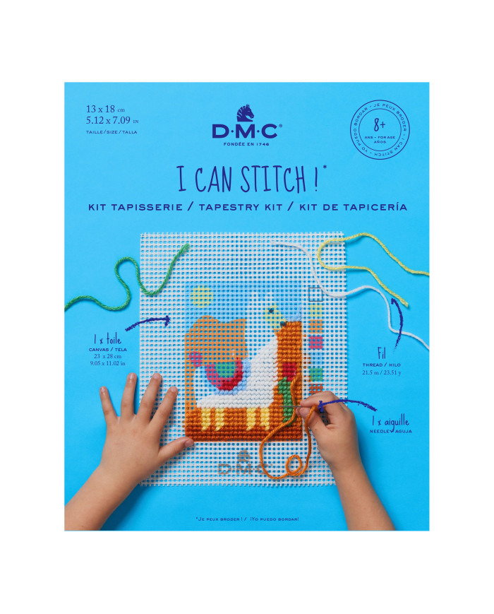 CANEVAS DMC CM 13 X 18 MIKA LE LAMA