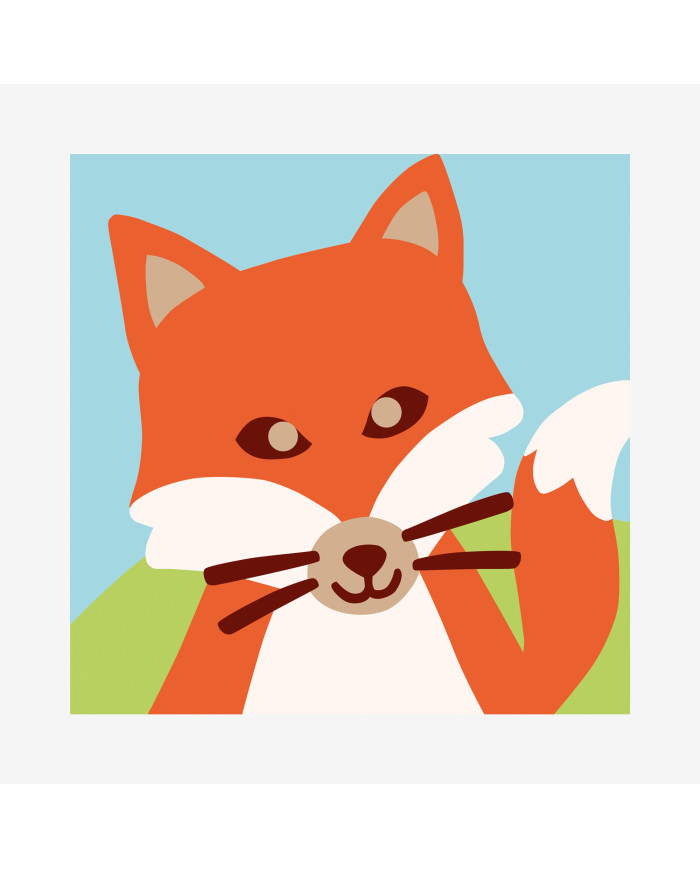 CANEVAS DMC CM 13 X 18 LA VOLPE