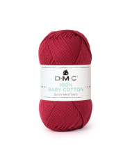 FILATO DMC BABY COTTON (GOM 50 G.) COL 791 ROSSO F
