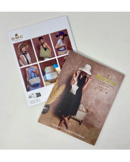 RIVISTA RAFIA DMC CAPPELLI E BORSE 12 MODELLI