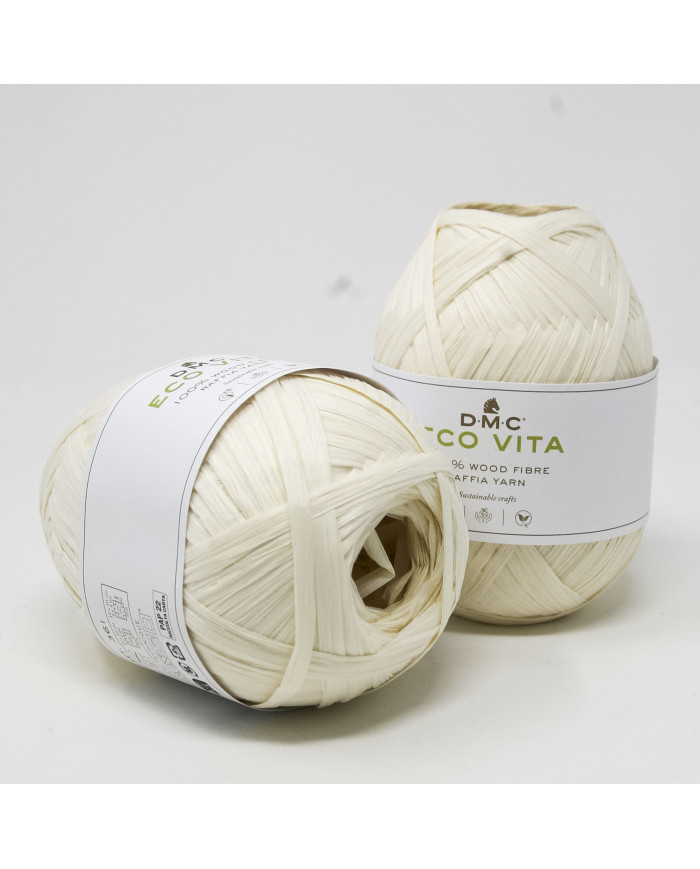 RAFIA ECO VITA (GOM 50 GR) COL 031 PANNA