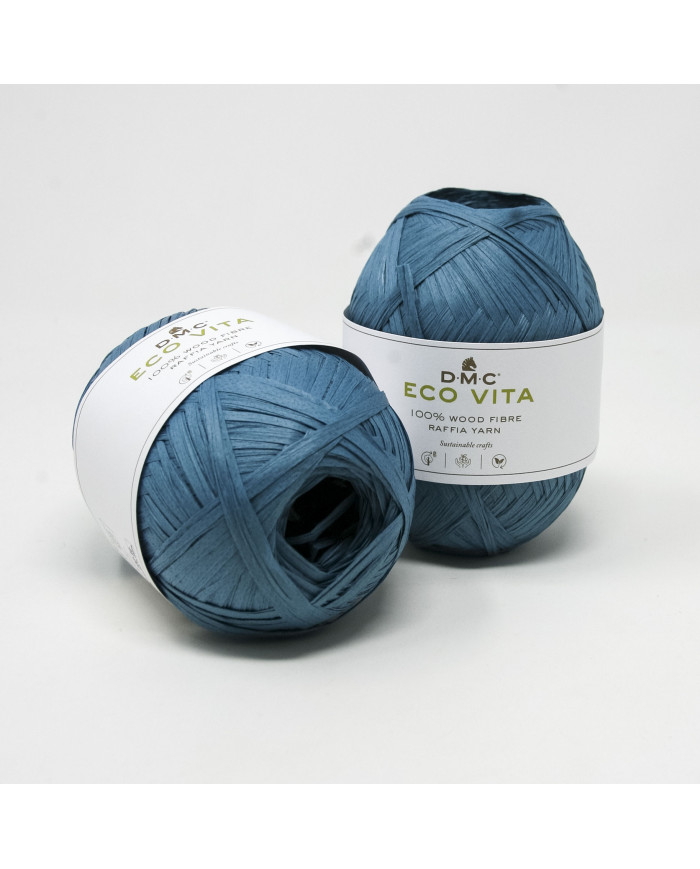 RAFIA ECO VITA (GOM 50 GR) COL 07 PETROLIO