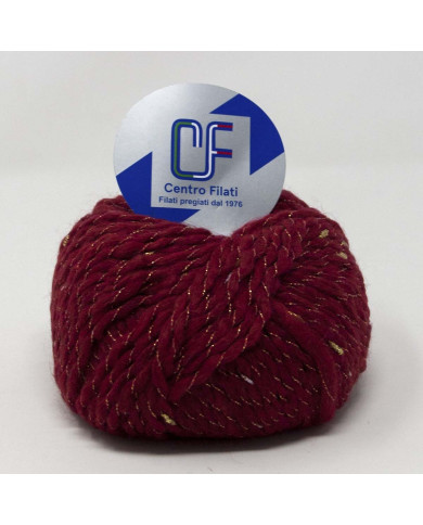 FILATO BELFAGOR CF COL 83 ROSSO - ORO