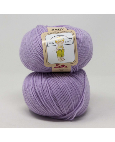 FILATO PURA LANA VERG.MERINO SILKE (50G.) 230 LIL