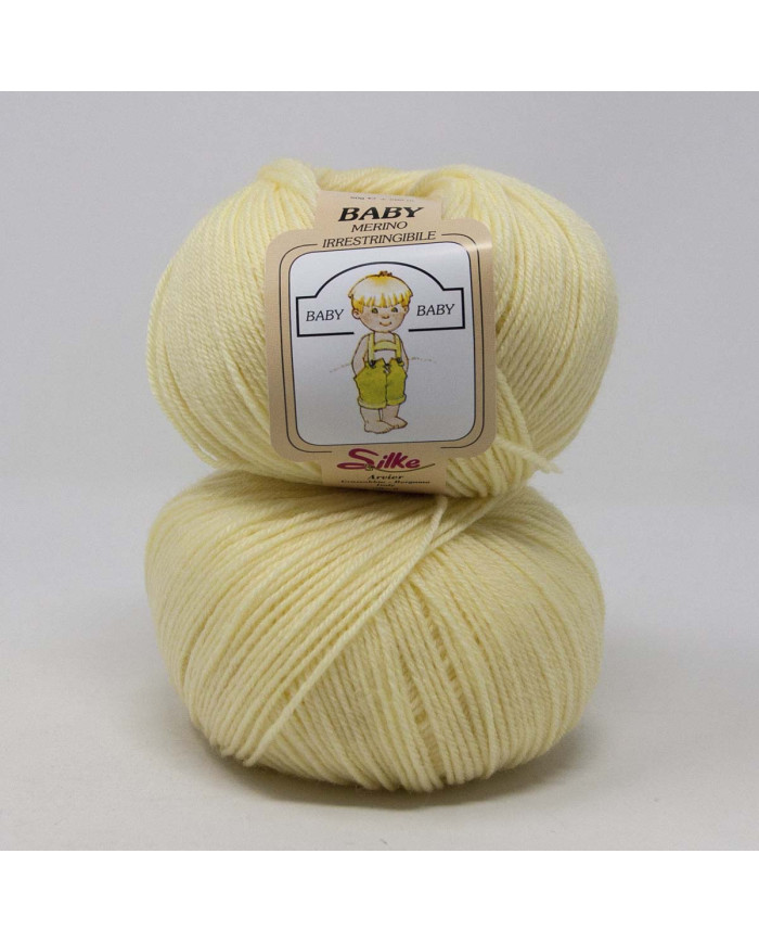 FILATO PURA LANA VERG.MERINO SILKE (50G.) 104 GIAL