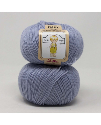 FILATO PURA LANA VERG.MERINO SILKE (50G.) 335 POLV