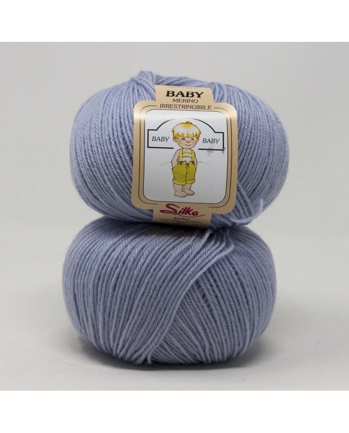 FILATO PURA LANA VERG.MERINO SILKE (50G.) 335 POLV