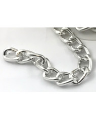CATENA PER BORSE ART 80 CM 1,2 (1 M.) ARGENTO