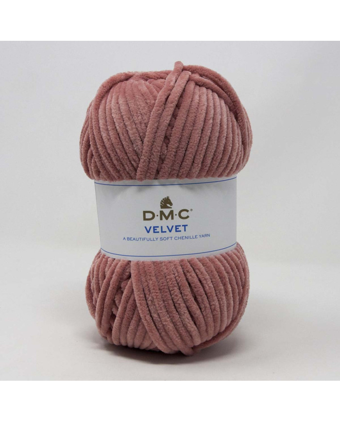 FILATO DMC VELVET 100 G COL 013 ROSA ANTICO