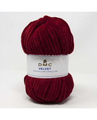 FILATO DMC VELVET 100 G COL 016 ROSSO SCURO