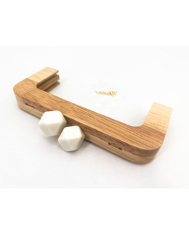 CLIK CLAK LEGNO PRISMA CM 20 X 8  COL 05 BIANCO