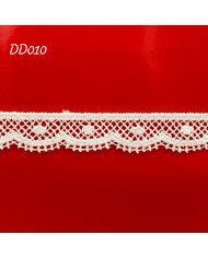 PIZZO MACRAMÈ DD010 CM 1,2 BIANCO