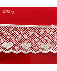 PIZZO MACRAMÈ DD013 CM 2,5 BIANCO