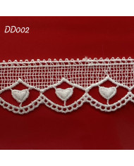 PIZZO MACRAMÈ DD002 CM 2,0 BIANCO