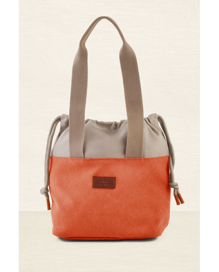 SACCA DMC U2123 TERRACOT 28 X 24 X 14 CM